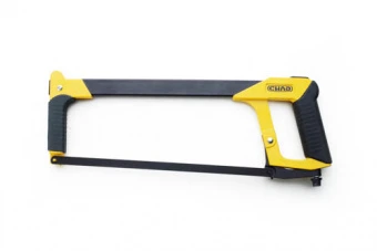 Ножовка по металлу 300мм с металлической обрезиненной рукояткой СИЛА