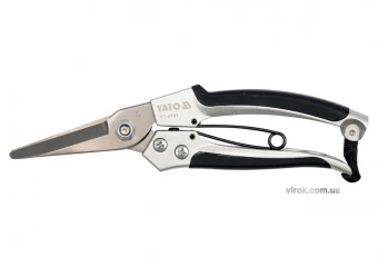 YATO Сікатор YATO : Нержавіюча сталь, алюміній, L= 200 мм, лезо M= 55 мм  | YT-8791