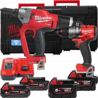 MILWAUKEE Набор аккумуляторных инструментов M18 FPP2G3-524XEU FUEL | 4933492529