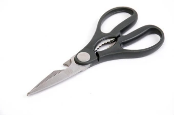 Ножницы хозяйственные пластиковые ручки 20см СИЛА