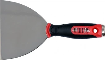 YATO Шпатель з нержавіючої сталі, шліфований YATO, 125 мм, двокомпонентна ручка з гніздом з 4 викрут