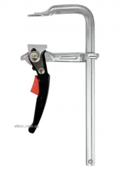 YATO Струбцина з важільним затискачем, стальна, тип "F" YATO; l= 250 мм, h= 100 мм  | YT-63952