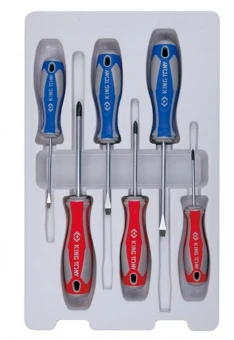 KING TONY Набор отверток (PH, SL) 6 предметов | 31116MR