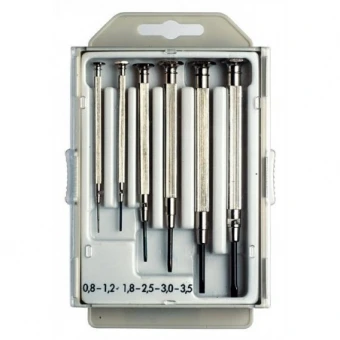 FELO Набор отверток для часовщика 0,8 / 1,2 / 1,8 / 2,5 / 2,9 / 3,6 // 24597206