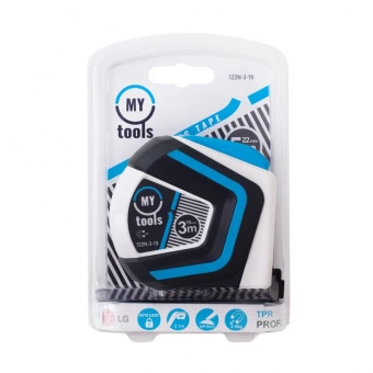My Tools 122N-3-19 Рулетка вимірювальна Elegance, 3мХ19мм