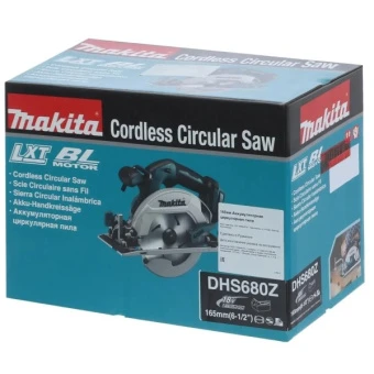 Акумуляторна дискова пила Makita DHS680Z (18 В, без АКБ, 165 мм)