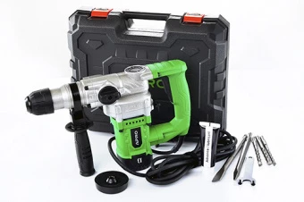 Перфоратор бочковой APRO 5,5Дж, 1500В, SDS+, 1500H, кейс