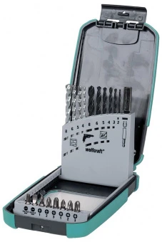 Wolfcraft комбинированный набор сверл  // 7115000