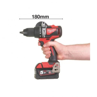 MILWAUKEE Дрель- шуруповерт аккумуляторная ударная M18BLPD2-402X крут. мом. 82Нм | 4933464560