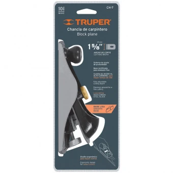 TRUPER CH-7 Рубанок, столярний, Mini