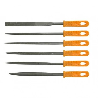 VOREL Надфілі : Набір 6 Шт/Уп.  | 25360