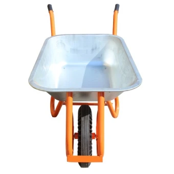 Будівельна тачка з посиленою рамою КВІТКА (90 л, 180 кг) (110-4002)