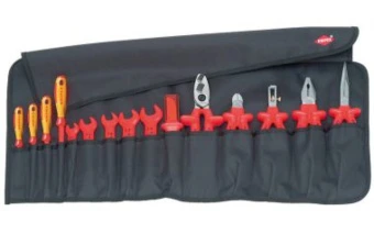 KNIPEX Планшет для инструмента мягкий 15 предметов с инструментами электроизолированными 98 99 13 | 