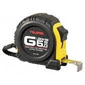 Рулетка строительная ударопрочная TAJIMA G-LOCK, GL19-50EB-EUR - 5м×19мм