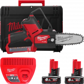 MILWAUKEE Аккумуляторная цепная пила шина 15 см M12 FUEL FHS-602X | 4933472212