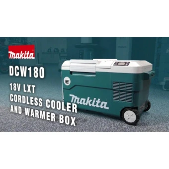 Акумуляторний холодильник / нагрівач Makita DCW180Z (2х18 В, без АКБ, 12/24 В, 220 В, 20 л)