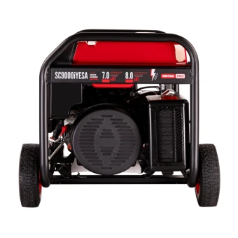 Інверторний бензиновий генератор КВІТКА PRO SC9000iYEA (8 кВт, є вихід під ATS) (110-7042)