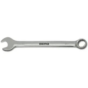 Ключ ріжково-накидний Cr-V 6мм Berg | 48-300