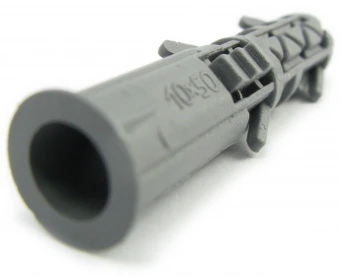 Дюбель універсальний полипропилен, з бортиком. Розмір 16х100 під шуруп Ø 11-12 (уп 50 шт) 