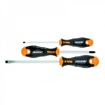 FELO Набор отверток ERGONІC 5,5х125 / 6,5х150 / Ph2x100 // 40093118