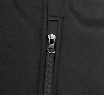 YATO Куртка робоча SOFTSHELL з прикріп капюшоном YATO розм XXL, чорна, 3 кишені, 96% поліест і 4% сп