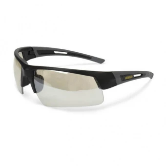 Окуляри DeWALT Crosscut™, тоновані сірі, полікарбонатні, з гумовими дужками та носотримачами