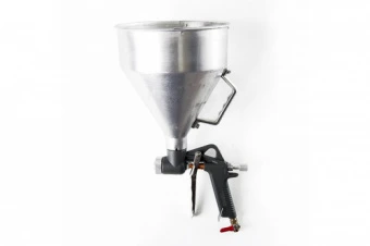 Пневмопистолет дляштукатурки, три форсунки 4,6,8мм в/б металлический, 6000мл APRO