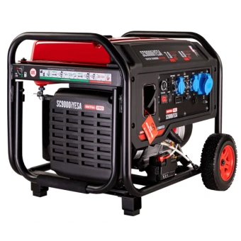 Інверторний бензиновий генератор КВІТКА PRO SC9000iYEA (8 кВт, є вихід під ATS) (110-7042)