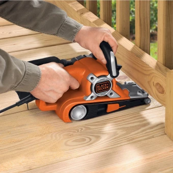 Ленточная шлифмашина Black&Decker KA88 720 Вт, лента 75х533 мм.