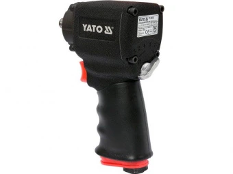 YATO Гайковерт ударний пневматичний YATO : квадрат 1/2", F=678 Nm, роб. тиск- 6,3 Bar при 100 л/хв  
