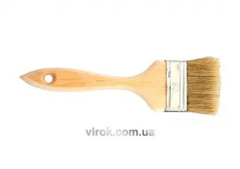 VIROK Пензель малярний плоский, b= 40 мм, h= 14 мм | 19V040