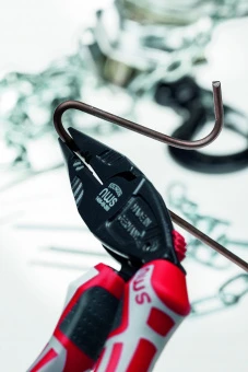 NWS  Плоскогубці комбіновані "Ergo Multi" : вигнуті 45°, L= 200 мм | 1406-69-200