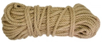 Канат джутовий кручений побутовий, d=16мм, 50м Україна | 69-791