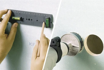 Wolfcraft шаблон 185 x 50 x 15 // 4050000