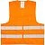 VOREL Жилет сигнальний оранжевий, розм. XL  | 74661
