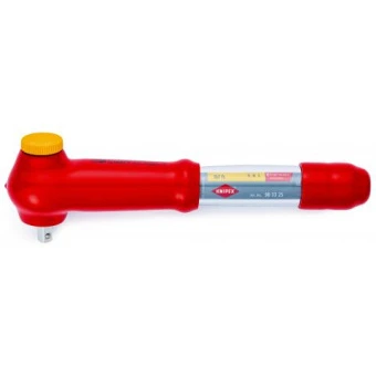 KNIPEX Ключ динамометричний 5-25 Нм c зовнішнім квадратом 3/8 дюйма, переставний 98 33 25 | 98 33 25