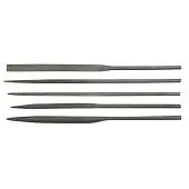 VOREL Надфілі : L= 4,0x160 мм, Без ручки, Набір 12 Шт/Уп.  | 25390