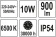 Детально фото YATO Прожектор з SMD-діодним випром.і датчиком руху YATO: 10 Вт, 230В, 900 лм,кут-120°, 14 діодів (D на shurup.ua YATO Прожектор з SMD-діодним випром.і датчиком руху YATO: 10 Вт, 230В, 900 лм,кут-120°, 14 діодів (D