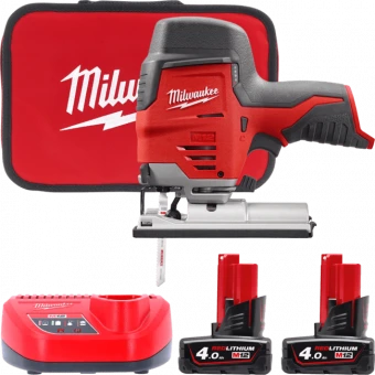 MILWAUKEE Пила лобзиковая аккумуляторная M12 JS-402B (Li-Ion4Ач) | 4933441700