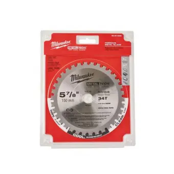 MILWAUKEE Диск пиляльний по металу , Ø150x20мм, 34 зуб. | 48404080
