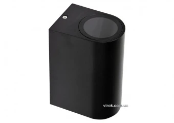 YATO Світильник 2-LED настінний, мережевий YATO, півовальний, 35 Вт, 68 х 150 х 92 мм, цоколь GU10  