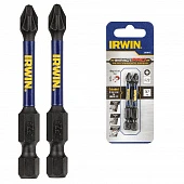 IRWIN Бита IMPACT PRO 1/4"/57мм PZ1 2шт, | IW6061413