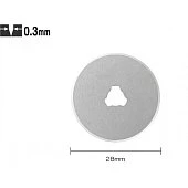 Лезвие OLFA ( ОЛФА ) RB28-10 дисковое 28мм 10шт (716510) (вместо C610301)
