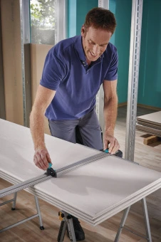 Wolfcraft Т-образная направляющая с параллельным резаком  // 4008000