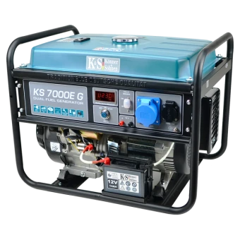 Газобензиновий генератор Konner & Sohnen KS 7000E G (5 кВт)