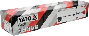 YATO Тример акумуляторний (без акумулятора) YATO: Li-Ion 2х18В, 3 Агод, шир покосу- 34 см, жилка Ø=1