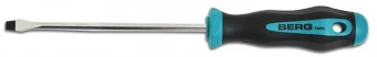 Викрутка Turn, -, Cr-V, SL8х150мм Berg | 46-139
