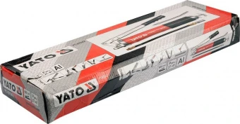 YATO Шприц мастильний YATO, 600 см³, 27-41 MPa. з жорстк. і гнучк. аплікаторами  | YT-07042