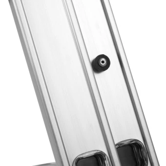 Драбина алюмінієва 3-х секційна Квітка PRO (3х12 сходинок) (110-9312)