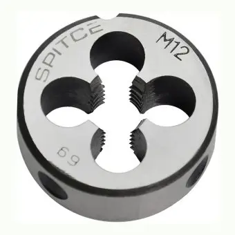 Плашка метрична, M10x1,5мм Spitce | 49-581